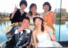 結婚式へ♫